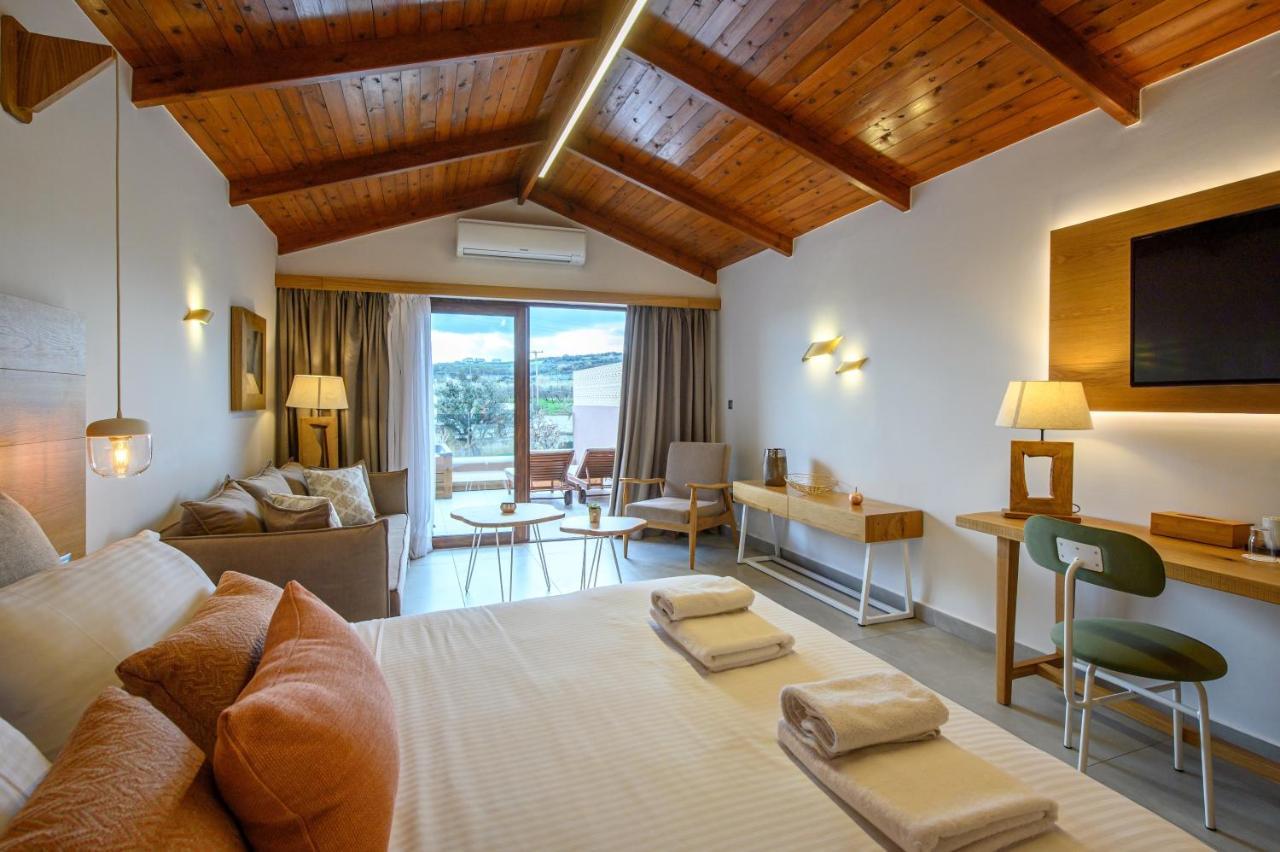 Platanias Theros Suite By Creta Paradise Йеранион Экстерьер фото