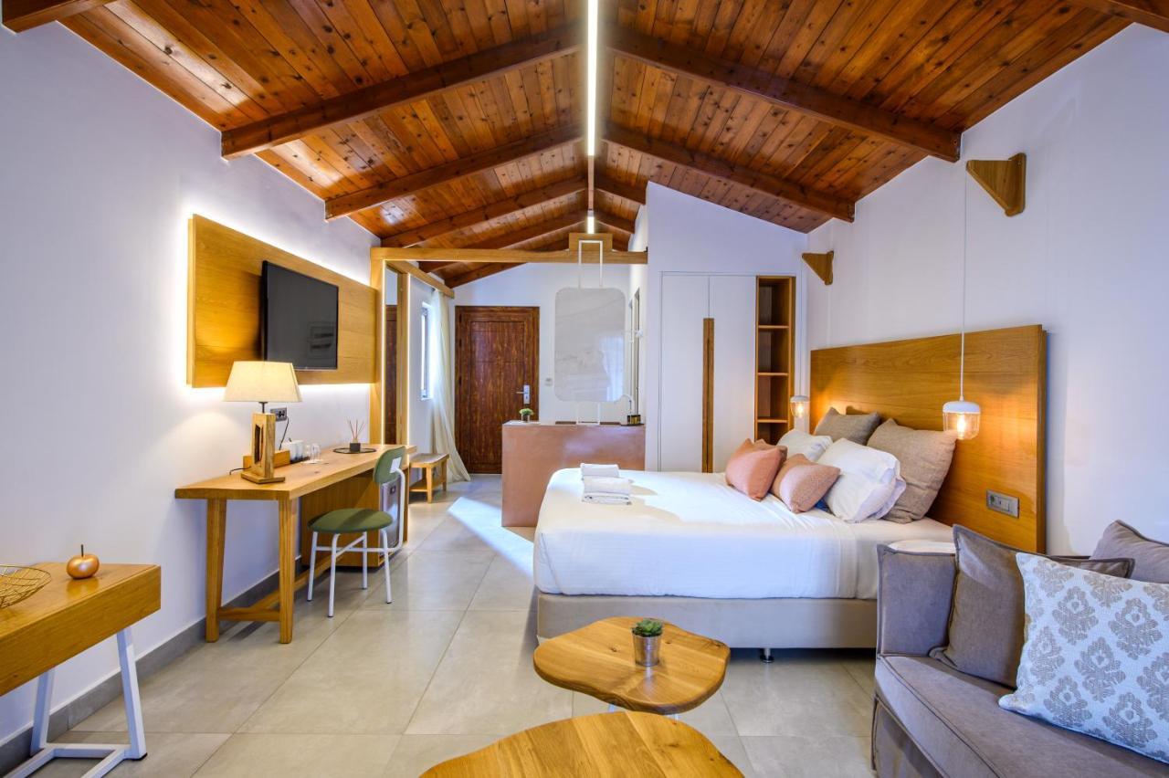 Platanias Theros Suite By Creta Paradise Йеранион Экстерьер фото