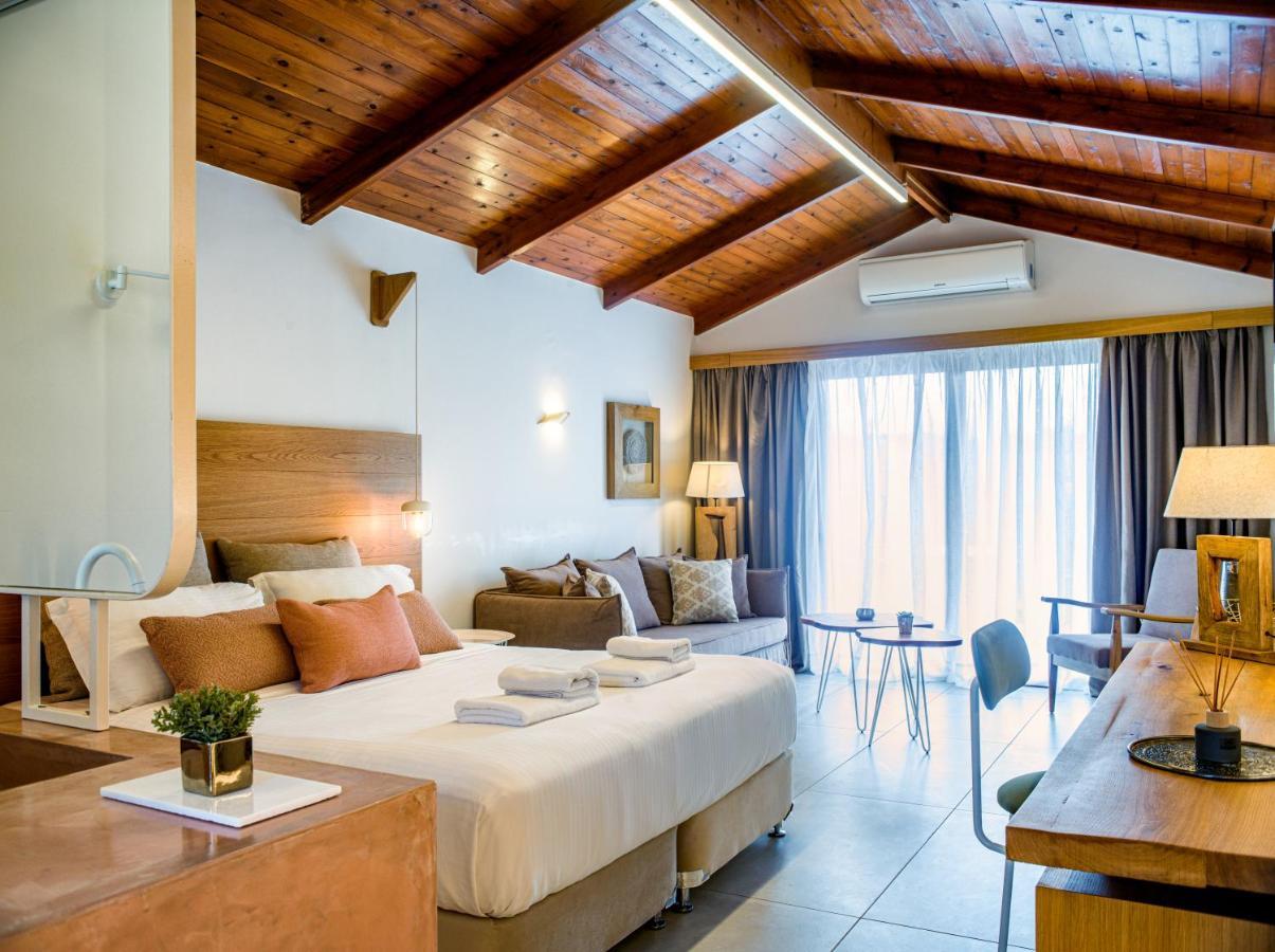 Platanias Theros Suite By Creta Paradise Йеранион Экстерьер фото